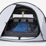 Tente de camping instantanée 3 places, 2 Seconds Fresh & Black | Decathlon