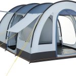 CampFeuer Tente de Camping Familiale Extra Grande TunnelX I 4 Personnes I Colonne d'Eau 5.000 mm I avec 3 Entrées (Bleu/Gris) : Amazon.fr: Sports et ...