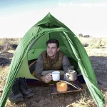 Tente Ultra Légère 1 Place | Feu de Camp