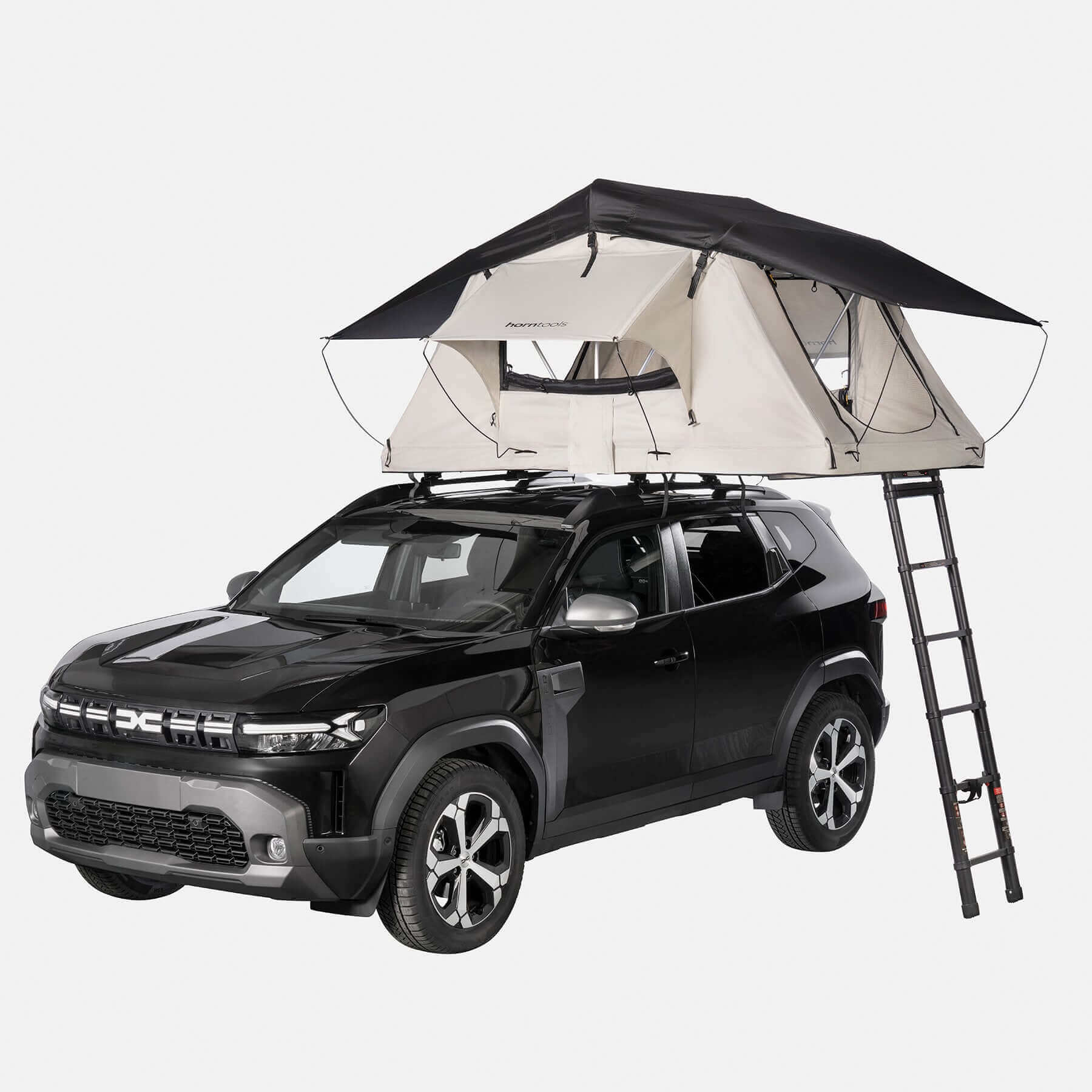 tente-voiture-toit-357jjg-1.jpg Tente de toit Track pour 2 personnes 130 cm Avec auvent – Image 1