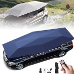 Tente voiture entièrement automatique,abri voiture mobile pliable entièrement automatique,auvent carport mobile tente extérieure avec télécommande,tente camping extérieure,for tous les types voitures( : Amazon.fr: Jardin
